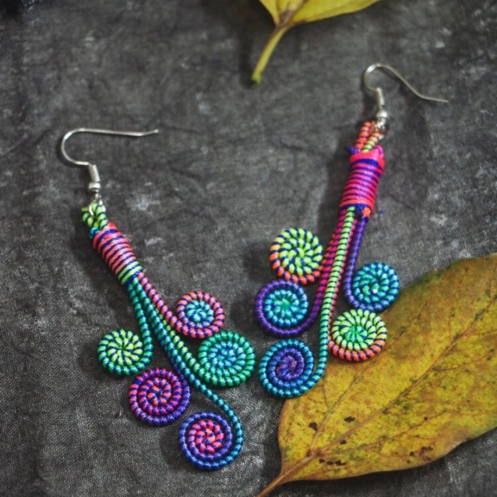 Drop earrings - Picture 3 of 4